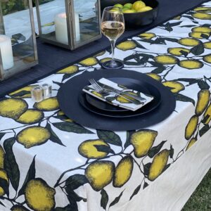 Double Edged Lemon Table Cloth